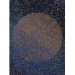 KOMAR Vliestapete »La Lune«, Breite 200 cm, seidenmatt - bunt