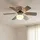ETC Shop Deckenventilator 0 cm Holz