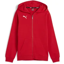 Puma teamGOAL Casuals Hooded Jacket Jr Rot 164