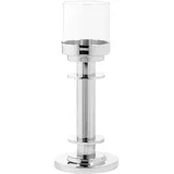 Fink RICARDO eleganter Kerzenleuchter - Rillenstruktur 21 cm ohne Glaszylinder