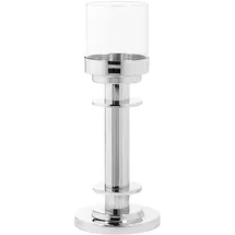 Fink RICARDO eleganter Kerzenleuchter - Rillenstruktur 21 cm ohne Glaszylinder