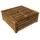 Garden Pleasure Schirmständer-Verkleidung TAYLOR 58 x 23 x 58 cm Holz braun