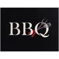 Primaflor BBQ Grillunterlage 90 x 120 cm Schwarz