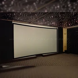 Elite Screens LUNETTE CURVED - GEBOGENE RAHMENLEINWAND/100/geeignet für: normalen Beamer