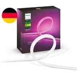 Philips Hue White & Color Ambiance Outdoor Lightstrip (2 M), Dimmbarer LED Strei