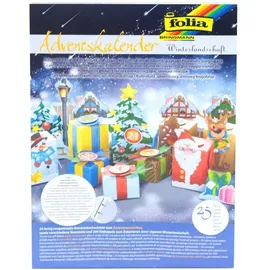 Folia Adventskalender Winterlandschaft