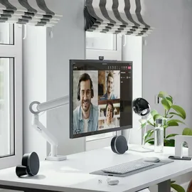 Alogic Clarity Max 32C4KPDWT 32" schwarz - Silber
