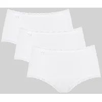 SLOGGI 24/7 Cotton Lace Midislip 3 St. Weiß 46