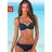 s.Oliver Push-Up-Bikini Damen Blau 34 Cup C