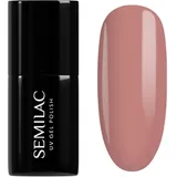 Semilac UV Nagellack Hybrid 585 Hybrid Caramel Tan 7ml Kollektion Naked Nails