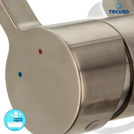 tecuro A400 Spültischbatterie Edelstahl