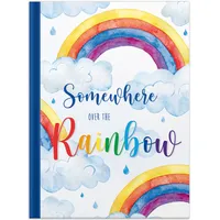 RNK Notizbuch Over the Rainbow DIN A4 blanko