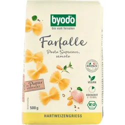 BYODO Bio Farfalle semola 500g