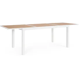 BIZZOTTO Hilja Esstisch 160-240 x 90 x 75 cm Weiß