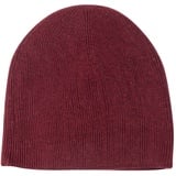 Yanopurna Strickmütze Kaschmir Mütze Beanie leicht gerippt rot