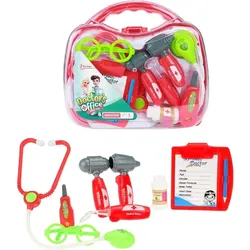 Toi-Toys - DOCTOR Doktorset im Koffer mit Zubehör Arztspielzeug Kinder Rollenspiel