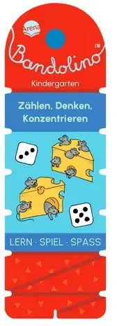 Bandolino. Zählen, Denken, Konzentrieren - Lernspiel mit Lösungskontrolle für Kinder ab 4 Jahre