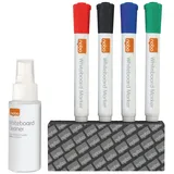 NOBO Starter-6-teilig Whiteboard-Marker farbsortiert, 1 Set