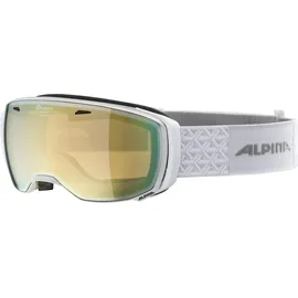 Alpina ESTETICA Q-LITE Skibrille, pearlwhite gloss, One Size