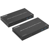 Vivolink USB3.2 Gen 1 Extender 100m KVM Switch, Schwarz