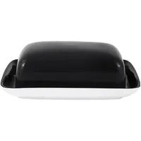 Kahla Pronto Colore Butterdose Vorratsbehälter, Schwarz
