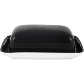 Kahla Pronto Colore Butterdose Vorratsbehälter, Schwarz