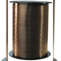 Clairefontaine Geschenkband Polypropylen glatt Schokoladenbraun 7 mm x 500 m
