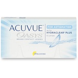 Acuvue Oasys for Astigmatism 6 St. / 8.60 BC / 14.50 DIA / -9.00 DPT / -1.25 CYL / 170° AX