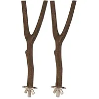 Trixie Sitzstange Y-Form 20 cm Braun