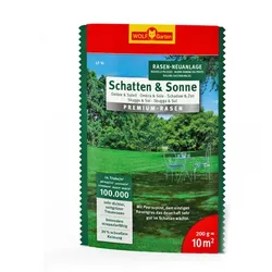 WOLF-Garten LP 10 Shadow & sun premium-lawn, Rasen, 0,2 kg, 10 m2
