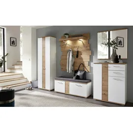 Sconto Sinsao Garderobenschrank 60 x 38 x 200 weiß