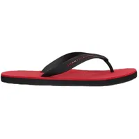 Tommy Hilfiger Herren Flip Flops Rubber Beach Sandal Zehentrenner, Schwarz (Black), 45 - 45 EU