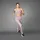 adidas DailyRun 3-Streifen 7/8-Leggings - Preloved Fig - XS