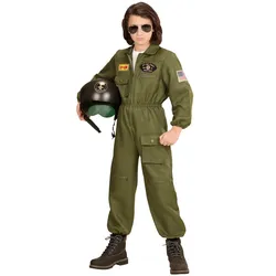 Kampfjet Pilot Maverick Kinderkostüm - 164