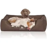 Knuffelwuff Hundebett Henderson 120 x 85 cm braun