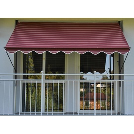 Angerer Klemmmarkise Exklusiv 200 cm bordeaux