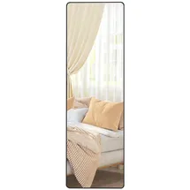 Songmics Ganzkörperspiegel 120 x 40 cm Schwarz