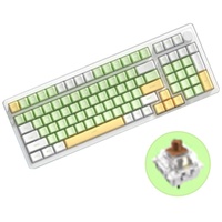 AJAZZ AK992 Gasket Tri-Mode Wireless-Tastatur, mechanische Tastatur mit Hintergrundbeleuchtung, Gaming-Tastatur mit allen Schaltern, individuell an...