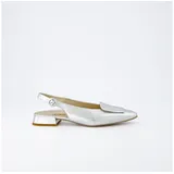 Paul Green Slingpumps in silber, | Gr.: 38,5