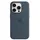 Apple iPhone 15 Pro Silikon Case sturmblau