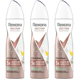 Rexona Maximum Protection Extra Strong Lime & Waterlily Deo 3 x 150 ml