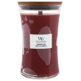 Woodwick Cinnamon Chai Duftkerze 610 g rot