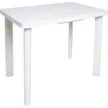PROGARDEN Ipae-progarden Tisch Modular Oval 101 x 68 x 72 cm Weiß