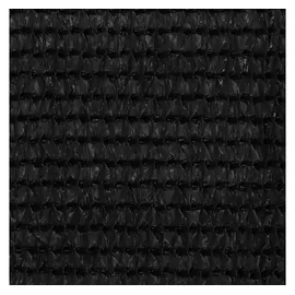 vidaXL Balkonsichtschutz HDPE 90 x 500 cm schwarz