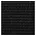 Balkonsichtschutz HDPE 90 500 schwarz