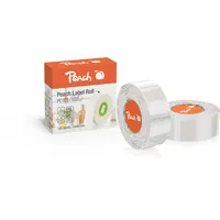 Peach Etiketten PE102, 12x40mm, transparent, 1er-Pack (180 Etiketten) (511178)