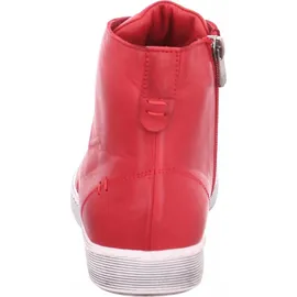 Andrea Conti Damen High Top Sneaker Schnürer Leder dynamisch 0341500, Rot Chili 583,36 EU