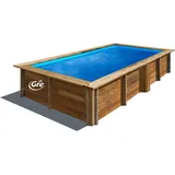 Gre Holzpool Lemon 375 x 200 x 68 cm Basic-Set