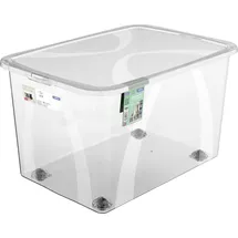 Rotho Aufbewahrungsbox Lona 57,1 x 39,2 x 33,5 cm 1-tlg. transparent