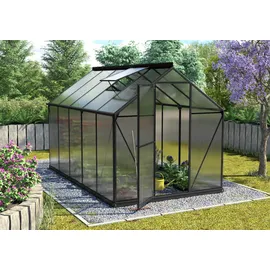 Vitavia Triton 6200 Alu schwarz HKP 4 mm 6,2 m2 inkl. Stahlfundament